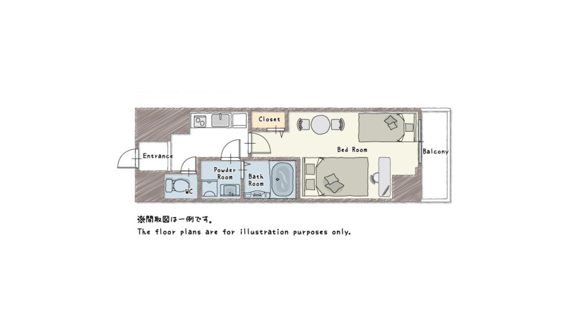 Voga Corte Chidoricho Tōkyō Chambre photo